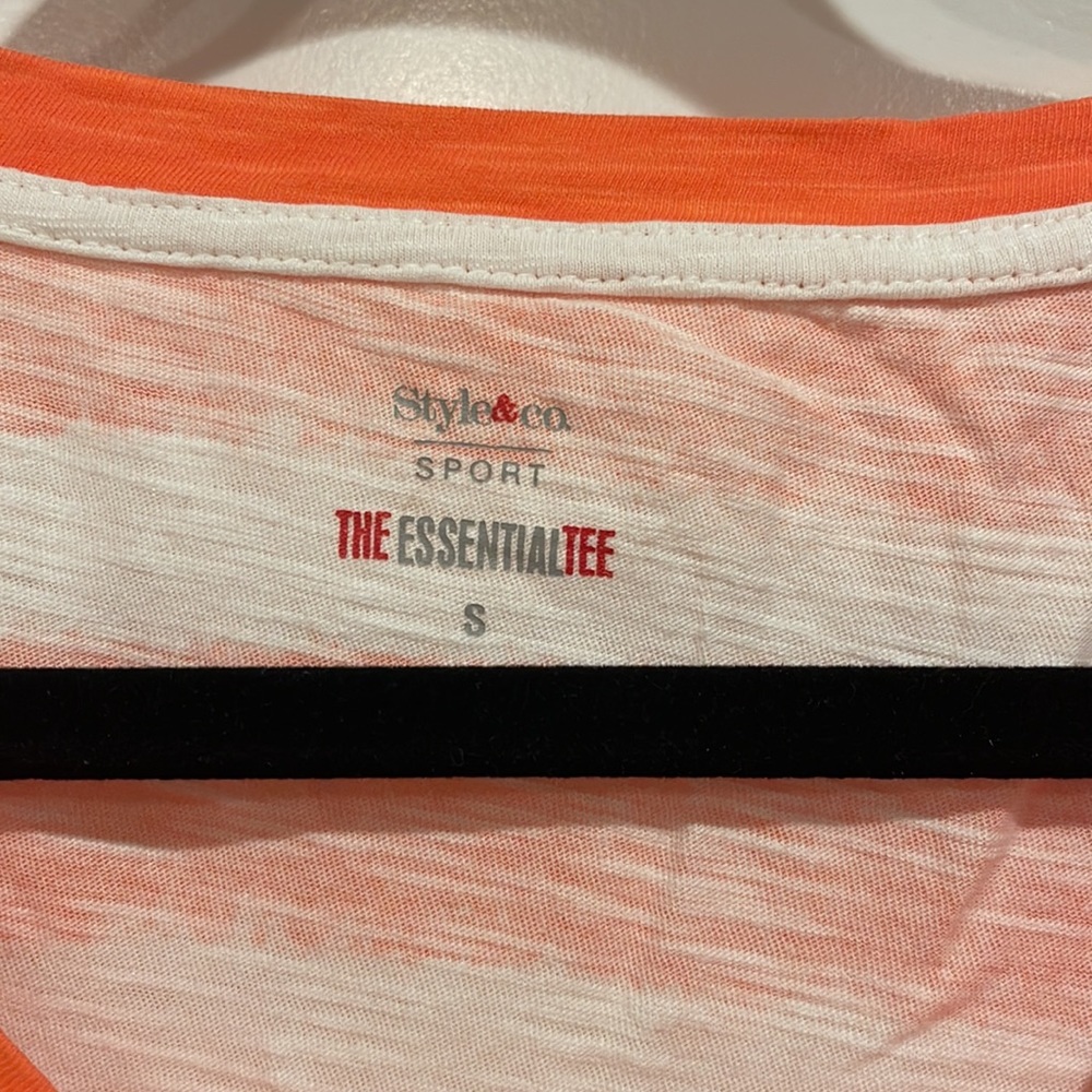 Style & Co Striped Tee - Picture 2 of 6